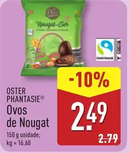 ALDI OSTER PHANTASIE Ovos de Nougat promoção