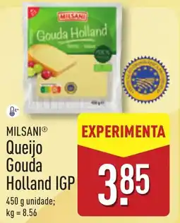 ALDI MILSANI Queijo Gouda Holland IGP promoção