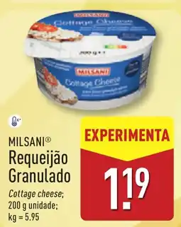 ALDI MILSANI Requeijão Granulado promoção