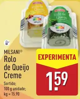 ALDI MILSANI Rolo de Queijo Creme promoção