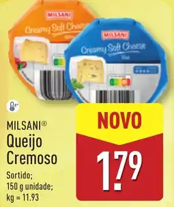ALDI MILSANI Queijo Cremoso promoção