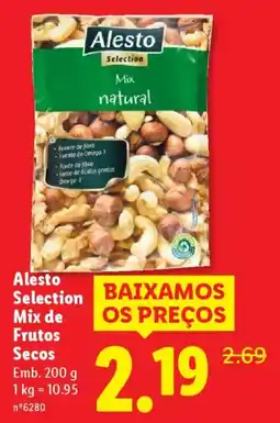Lidl Alesto Selection Mix de Frutos Secos promoção