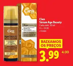 Lidl Cien Sérum Age Beauty promoção