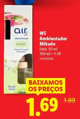 Lidl W5 Ambientador Mikado promoção