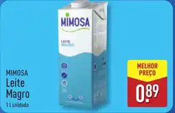 ALDI MIMOSA Leite Magro promoção