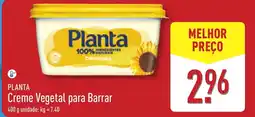 ALDI PLANTA Creme Vegetal para Barrar promoção