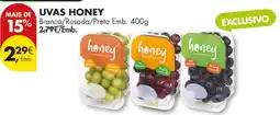 Pingo Doce Uvas honey promoção