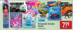 ALDI Brinquedos Variados Mattel promoção