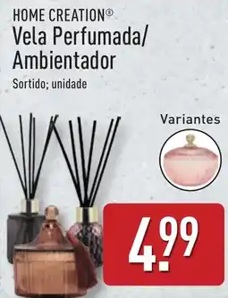 ALDI HOME CREATION Vela Perfumada/ Ambientador promoção