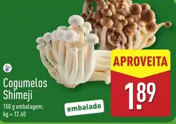ALDI Cogumelos Shimeji promoção