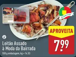 ALDI Leitão Assado à Moda da Bairrada promoção