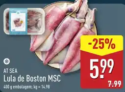 ALDI AT SEA Lula de Boston MSC promoção