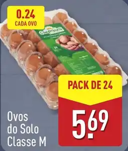 ALDI Ovos do Solo Classe M promoção