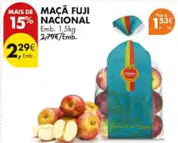 Pingo Doce Mais de maca fuji nacional promoção