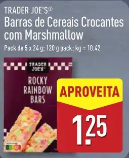 ALDI TRADER JOE'S Barras de Cereais Crocantes com Marshmallow promoção