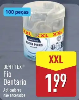 ALDI DENTITEX Fio Dentário XXL promoção