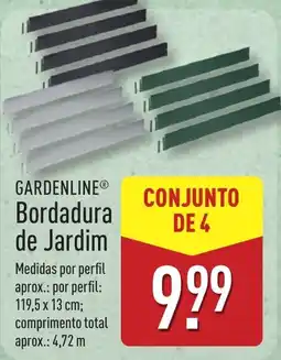 ALDI GARDENLINE Bordadura de Jardim promoção