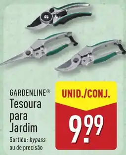 ALDI GARDENLINE Tesoura para Jardim promoção