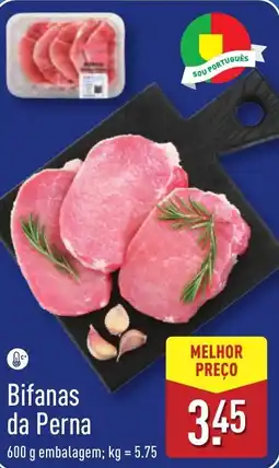 ALDI Bifanas da Perna promoção
