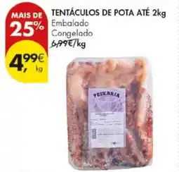 Pingo Doce Tentáculos de pota até 2kg promoção