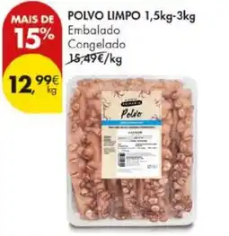 Pingo Doce Polvo limpo 1,5kg-3kg promoção