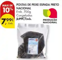 Pingo Doce Postas de peixe espada preto nacional promoção