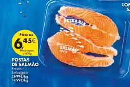 Pingo Doce Postas de salmão promoção