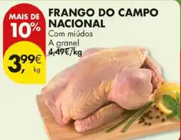 Pingo Doce Frango do campo nacional promoção