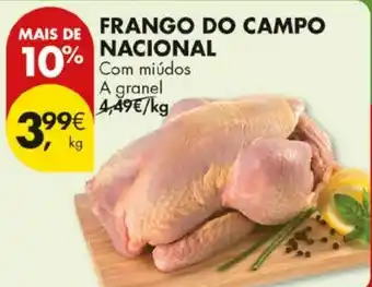 Pingo Doce Frango do campo nacional promoção