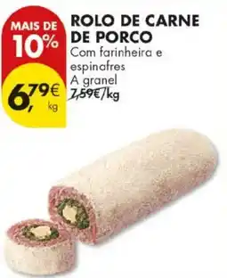 Pingo Doce Rolo de carne de porco promoção