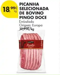 Pingo Doce Picanha selecionado de bovino pingo doce promoção