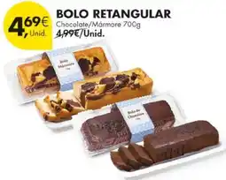 Pingo Doce Bolo retangular promoção