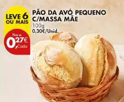 Pingo Doce Pão da avó pequeno c/massa mãe promoção
