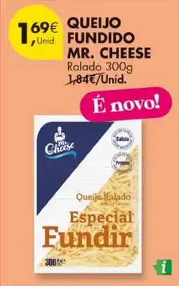 Pingo Doce Queijo fundido mr. cheese ralado promoção