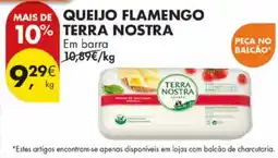 Pingo Doce Queijo flamengo terra nostra promoção