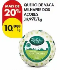 Pingo Doce Queijo de vaca mithafre dos açores promoção