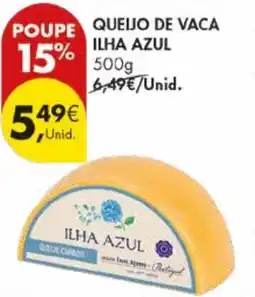 Pingo Doce Queijo de vaca ilha azul promoção