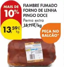 Pingo Doce Fiambre fumado forno de lenha pingo doce promoção