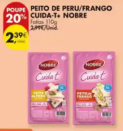 Pingo Doce Peito de peru/frango cuida-t+ nobre promoção
