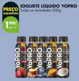 Pingo Doce Iogurte líquido yopro promoção
