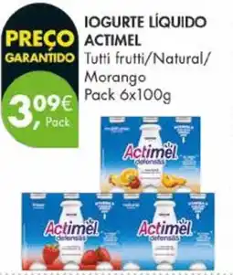 Pingo Doce Iogurte líquido actimel promoção
