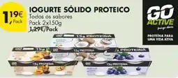 Pingo Doce Iogurte sólido proteico promoção