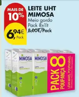 Pingo Doce Leite uht mimosa promoção