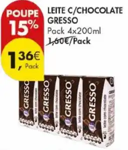 Pingo Doce Leite c/chocolate gresso promoção