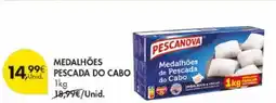 Pingo Doce Medalhões pescada do cabo promoção