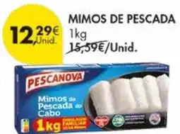 Pingo Doce Mimos de pescada promoção