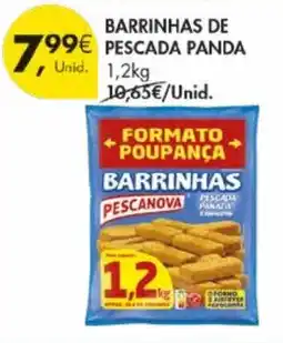 Pingo Doce Barrinhas de pescada panda promoção