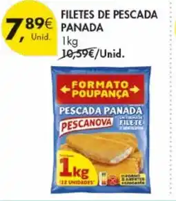 Pingo Doce Filetes de pescada panada promoção