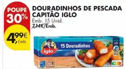 Pingo Doce Douradinhos de pescada capitão iglo promoção