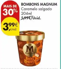 Pingo Doce Bombons magnum caramelo salgado promoção